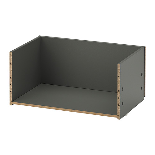 BESTÅ - 抽屜框, 深灰色, 60x25x40 公分 | IKEA 線上購物 - PE913482_S4