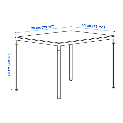 NYBODA - 咖啡桌, 深灰色 仿混凝土/黑色 | IKEA 線上購物 - PE732156_S4