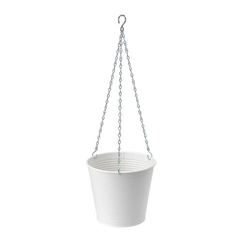 CASHEWÄPPLE - 懸吊式花盆, 室內/戶外用 白色 | IKEA 線上購物 - PE789466_S4
