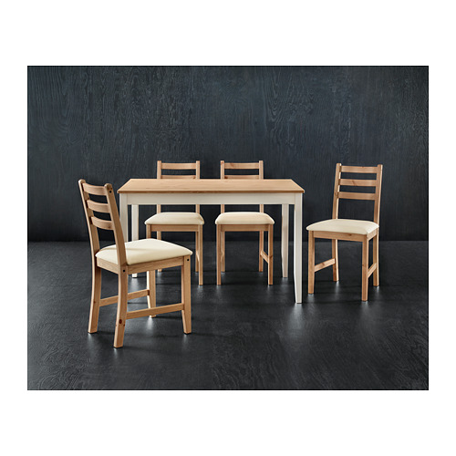 LERHAMN - 桌子, 淺仿古染色/染白色 | IKEA 線上購物 - PH134863_S4