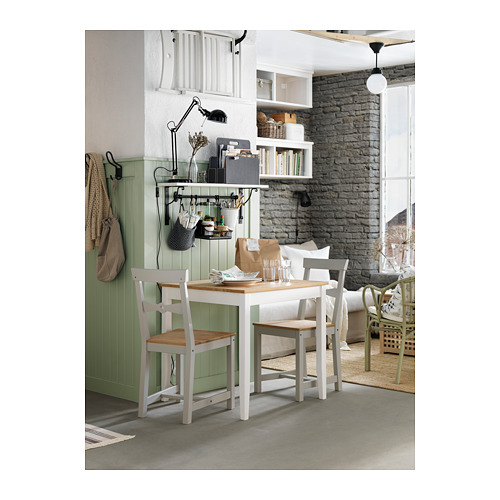 LERHAMN - 桌子, 淺仿古染色/染白色 | IKEA 線上購物 - PH126586_S4