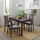 EKEDALEN/EKEDALEN - table and 4 chairs, dark brown/Orrsta light grey | IKEA Taiwan Online - PE732334_S1