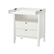 SUNDVIK changing table/chest of drawers