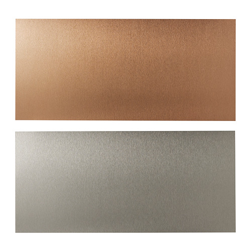 LYSEKIL - wall panel, double sided brushed copper effect/stainless steel | IKEA Taiwan Online - PE831704_S4
