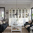 HAVSTA storage combination w glass-doors