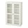 HAVSTA - 玻璃門櫃, 白色, 81x35x123 公分 | IKEA 線上購物 - PE732423_S1