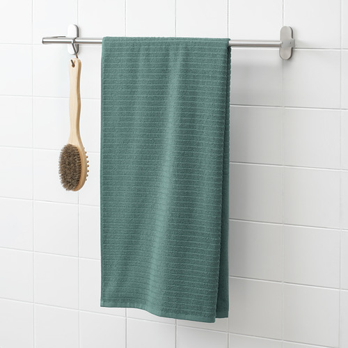 VÅGSJÖN - 浴巾, 深土耳其藍 | IKEA 線上購物 - PE786874_S4