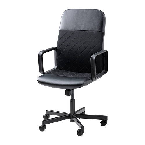 RENBERGET - 電腦椅, Bomstad 黑色 | IKEA 線上購物 - PE831794_S4