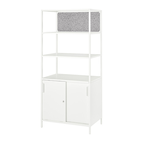 TROTTEN - cabinet with sliding doors, white | IKEA Taiwan Online - PE831821_S4
