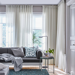 HILJA - curtains, 1 pair, grey | IKEA Taiwan Online - PE649658_S3