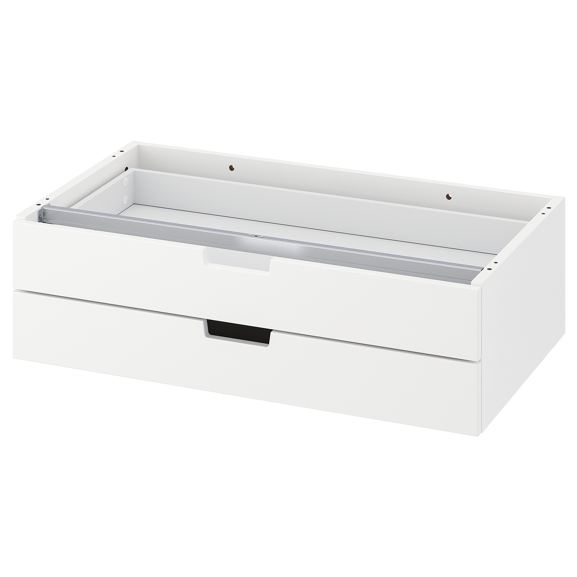 NORDLI modular chest of 2 drawers