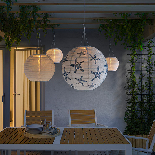 SOLVINDEN LED solar-powered pendant lamp