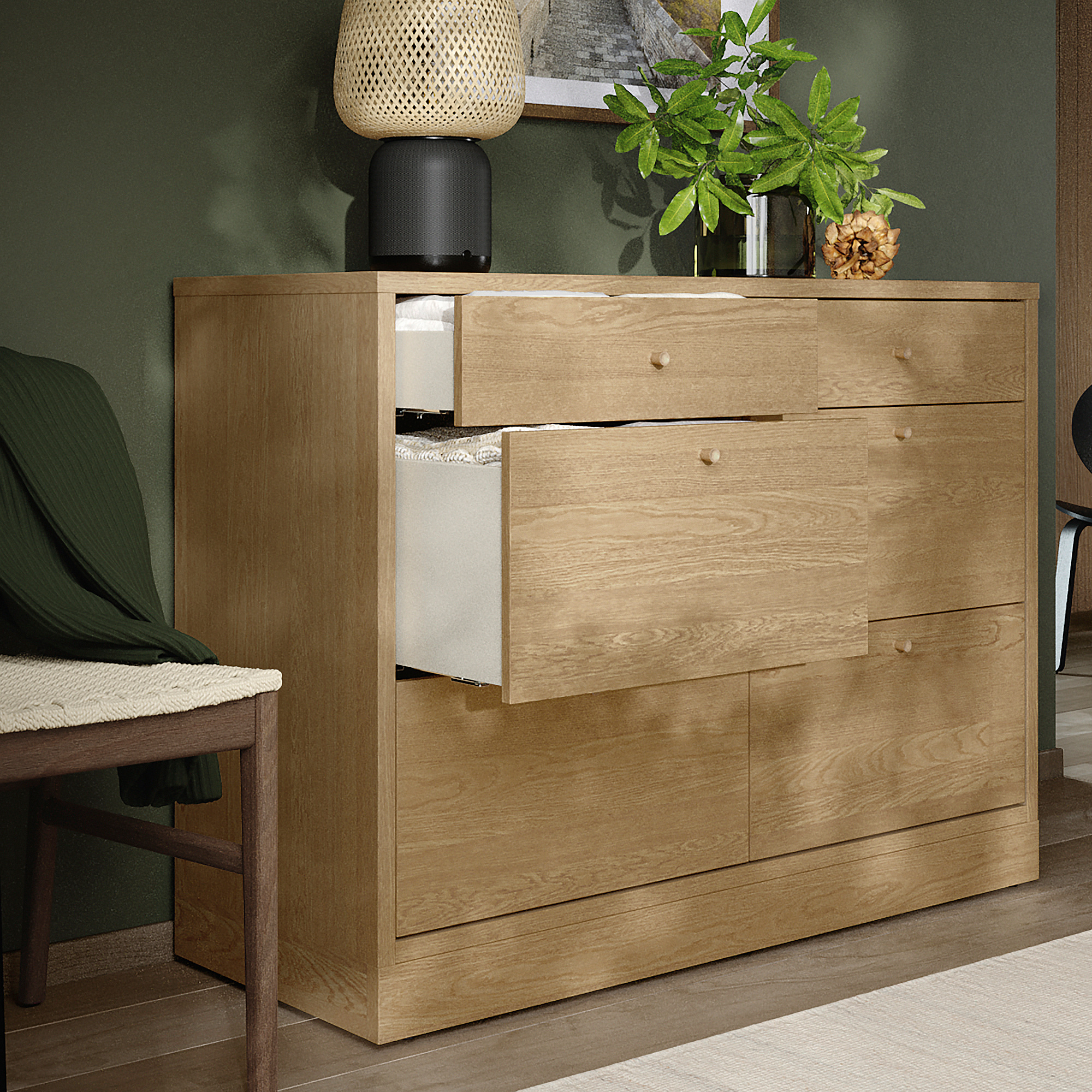 TONSTAD chest of 6 drawers