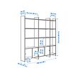 LÅDMAKARE storage combination w sliding doors