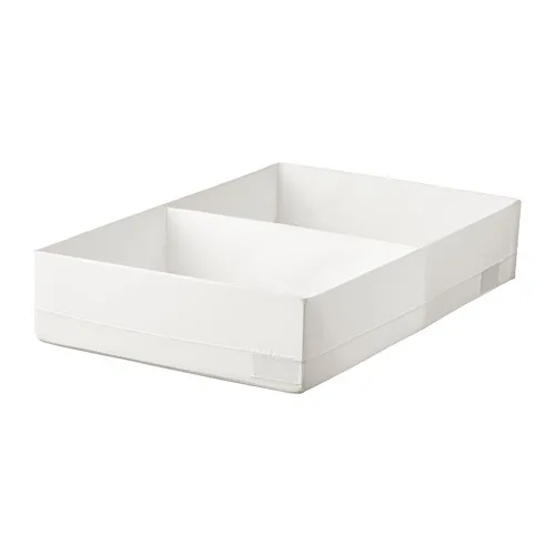 STUK - 分格收納盒, 白色, 34x51x10 公分 | IKEA 線上購物 - PE786993_S4
