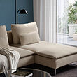 SÖDERHAMN 4-seat sofa with chaise longue