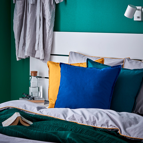 GURLI - 靠枕套, 深綠色 | IKEA 線上購物 - PE732554_S4