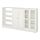 HAVSTA - 玻璃門櫃組合, 白色 | IKEA 線上購物 - PE732453_S1