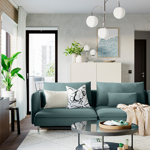 SÖDERHAMN 3-seat sofa-bed
