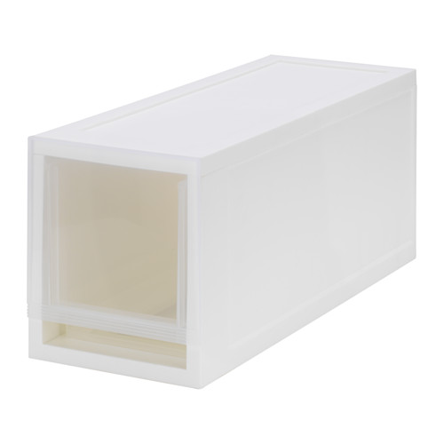 SOPPROT - 組合式抽屜盒, 半透明白色 | IKEA 線上購物 - PE642274_S4