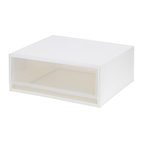 SOPPROT - 組合式抽屜盒, 半透明白色 | IKEA 線上購物 - PE642276_S4