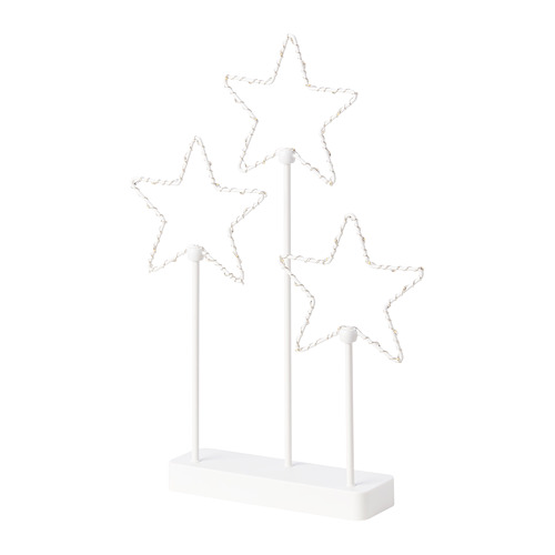 STRÅLA - LED table decoration, battery-operated/star 3 | IKEA Taiwan Online - PE775049_S4