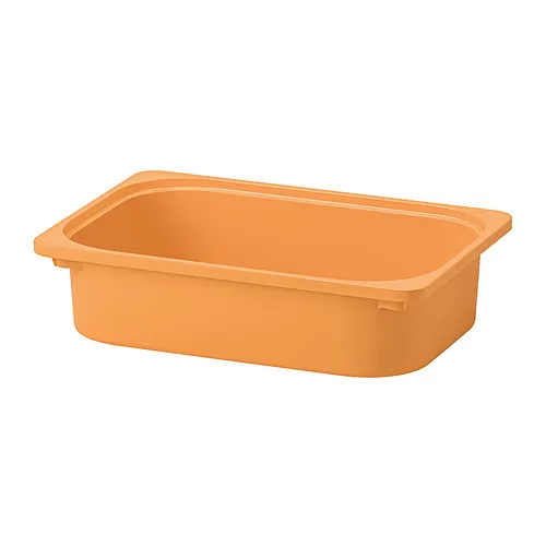 TROFAST - 收納盒, 淺橘色, 42x30x10 公分 | IKEA 線上購物 - PE941276_S4
