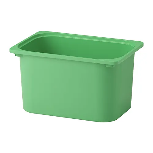 TROFAST - 收納盒, 亮綠色, 42x30x23 公分 | IKEA 線上購物 - PE941268_S4