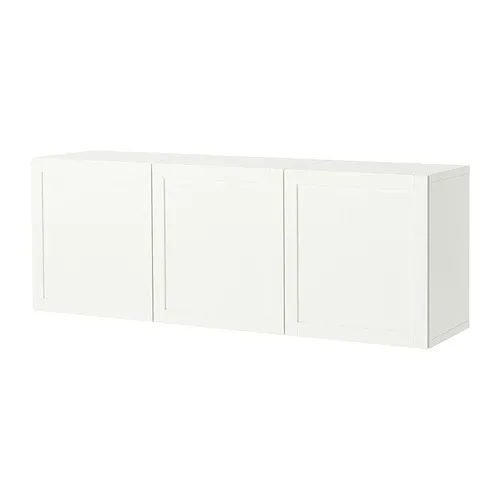 BESTÅ - 上牆式收納櫃組合, 白色/Pipmakare 白色, 180x42x64 公分 | IKEA 線上購物 - PE977336_S4