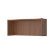 BILLY - height extension unit, brown ash veneer | IKEA Taiwan Online - PE732728_S2 
