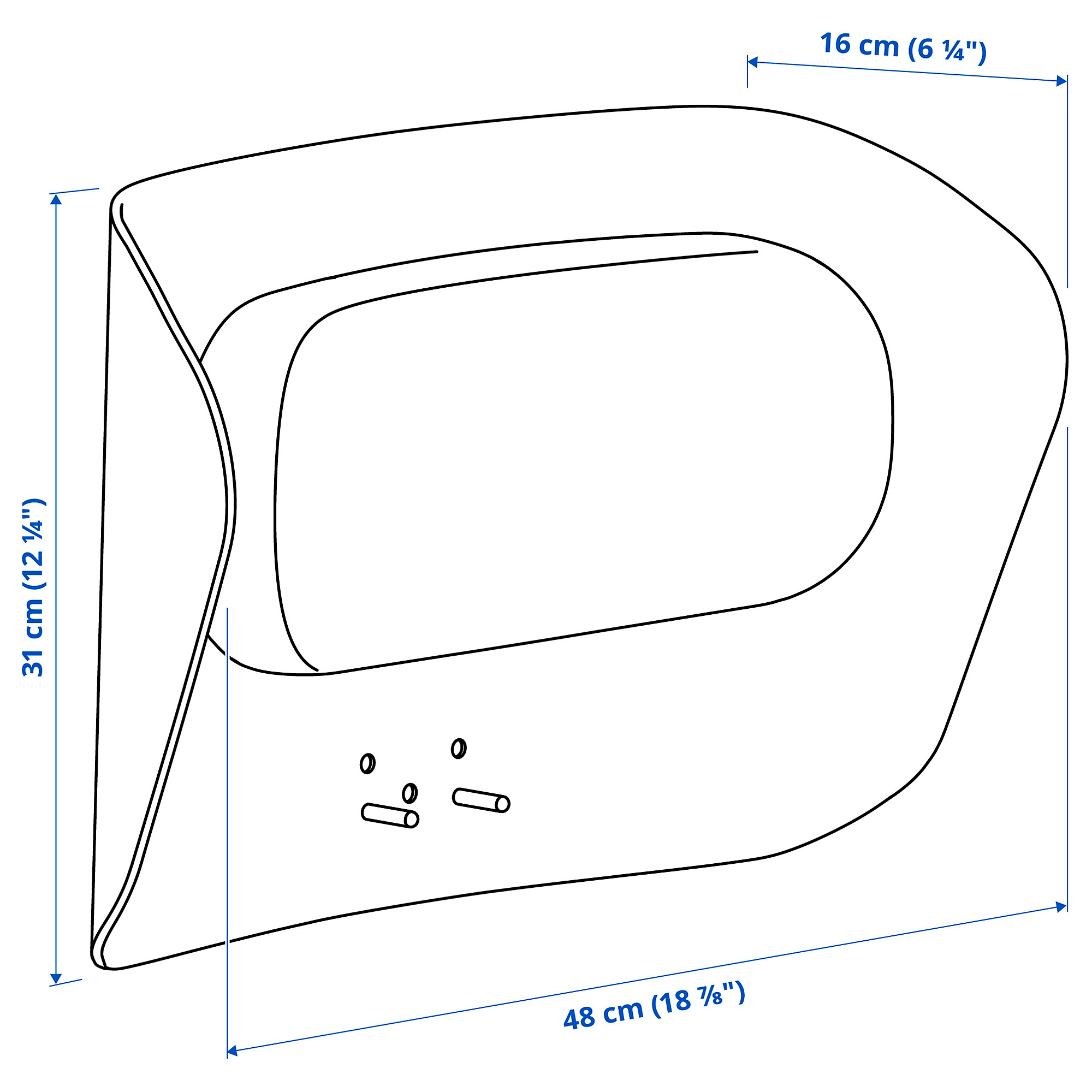 GRÖNFJÄLL headrest