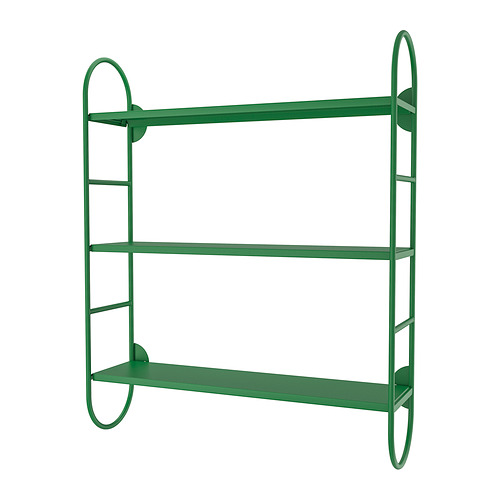 FÄRGSÄTTARE - wall shelf, green, 60x16x74 cm | IKEA Taiwan Online - PE977436_S4