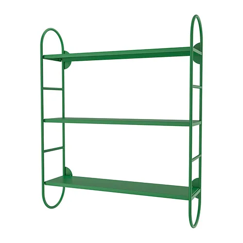 FÄRGSÄTTARE - 上牆式層架, 綠色, 60x16x74 公分 | IKEA 線上購物 - PE977436_S4