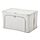 HEMMAFIXARE - 收納盒, 布 條紋/白色/灰色 | IKEA 線上購物 - PE831962_S1