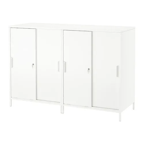 TROTTEN - 滑門收納櫃, 白色, 160x110 公分 | IKEA 線上購物 - PE831974_S4