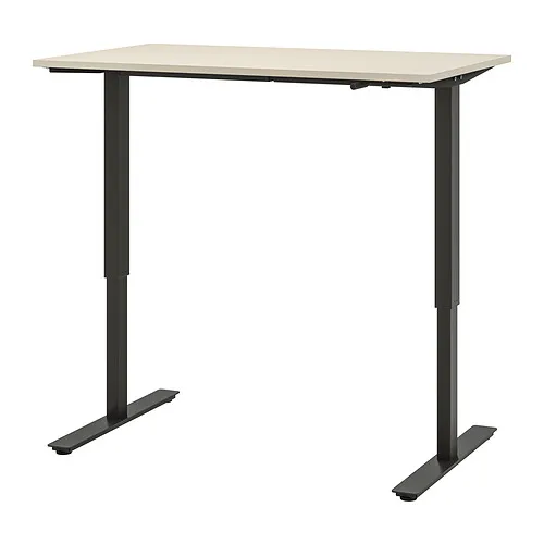 TROTTEN - 升降式工作桌, 米色/碳黑色, 120x70 公分 | IKEA 線上購物 - PE831982_S4