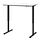 TROTTEN - 手動升降桌, 工作桌, 白色/碳黑色 | IKEA 線上購物 - PE831985_S1