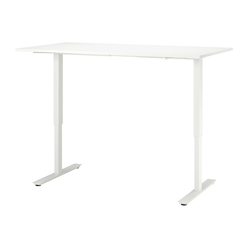 TROTTEN - underframe sit/stand f table top, white | IKEA Taiwan Online - PE835553_S4