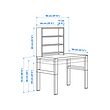 PÅHL desk with shelf unit