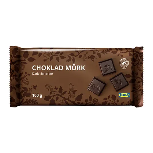 CHOKLAD MÖRK - 黑巧克力片, 雨林聯盟認證, 100 公克 | IKEA 線上購物 - PE873997_S4