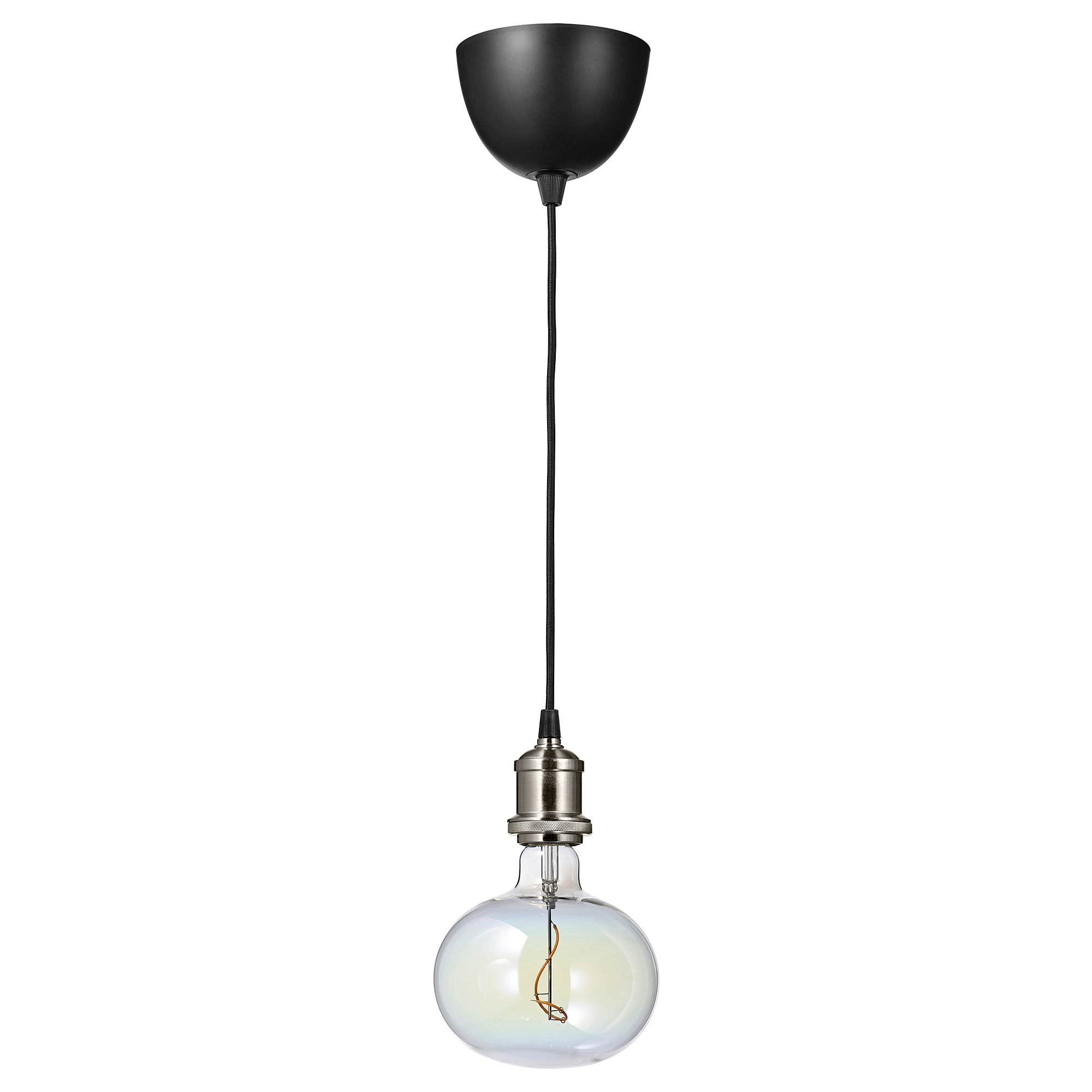 JÄLLBY/MOLNART pendant lamp with light bulb