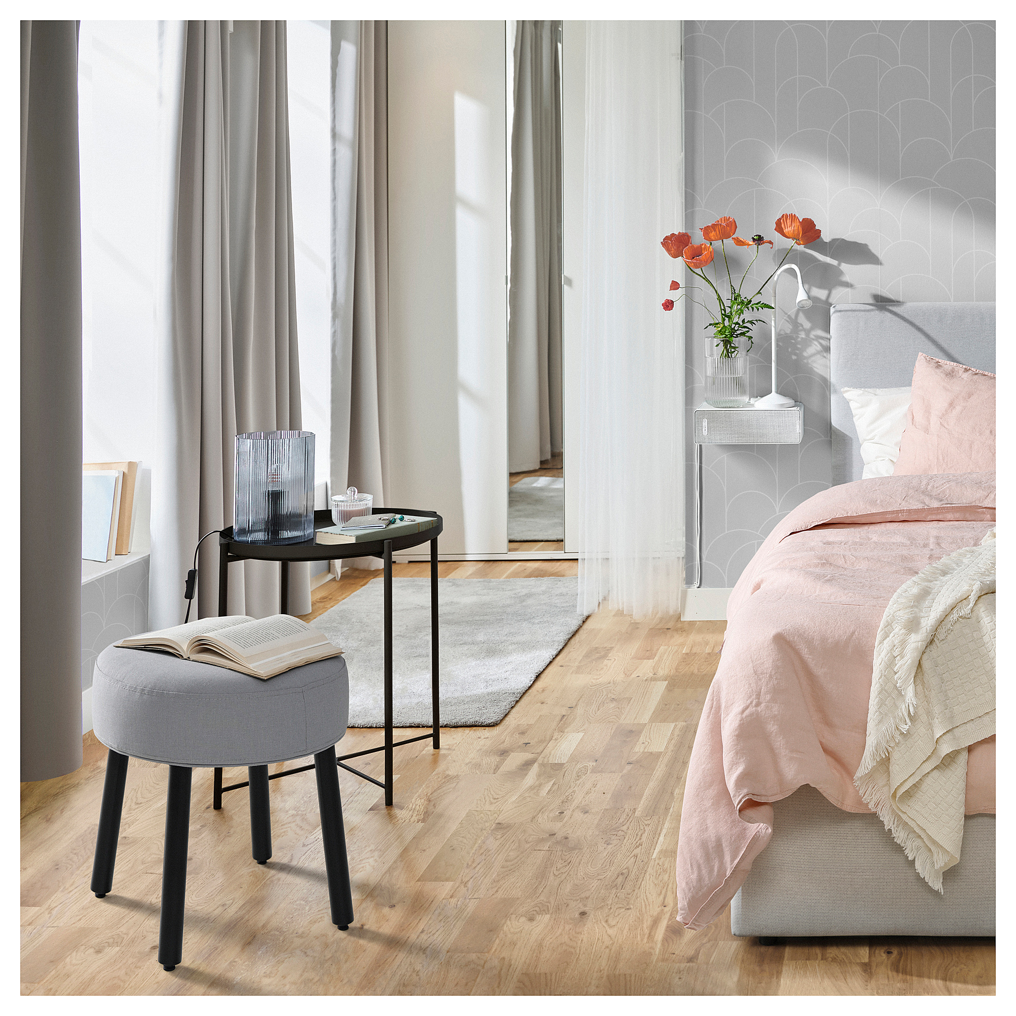 MÖRTFORS pouffe