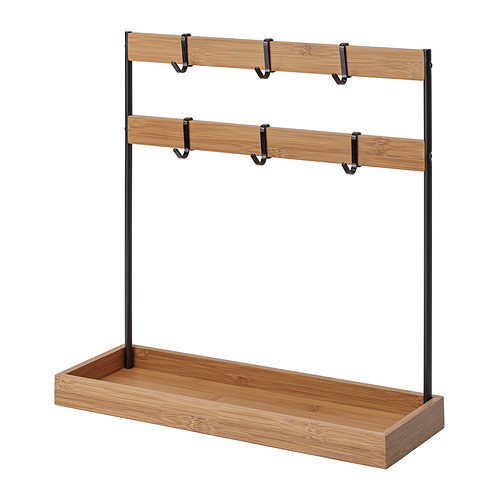 NÅLBLECKA - 廚具架，金屬/竹 廚房檯面適用，38x13x37 公分 | IKEA 線上購物 - E1012994_S4