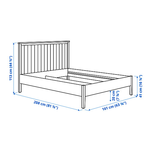 GULLABERG bed frame