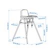 SANDKATT highchair with tray
