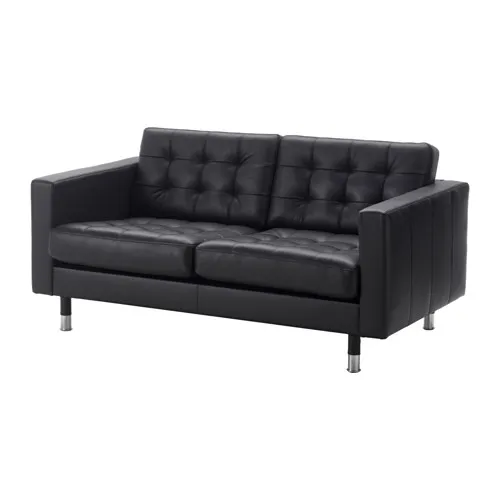 LANDSKRONA - two-seat sofa, Grann/Bomstad black/metal | IKEA Taiwan Online - PE514802_S4