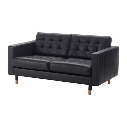 LANDSKRONA - two-seat sofa, Grann/Bomstad black/wood | IKEA Taiwan Online - PE514801_S4