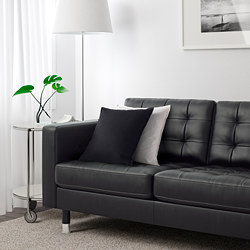 LANDSKRONA - 三人座沙發, Grann/Bomstad 黑色/木材 | IKEA 線上購物 - 39031703_S3