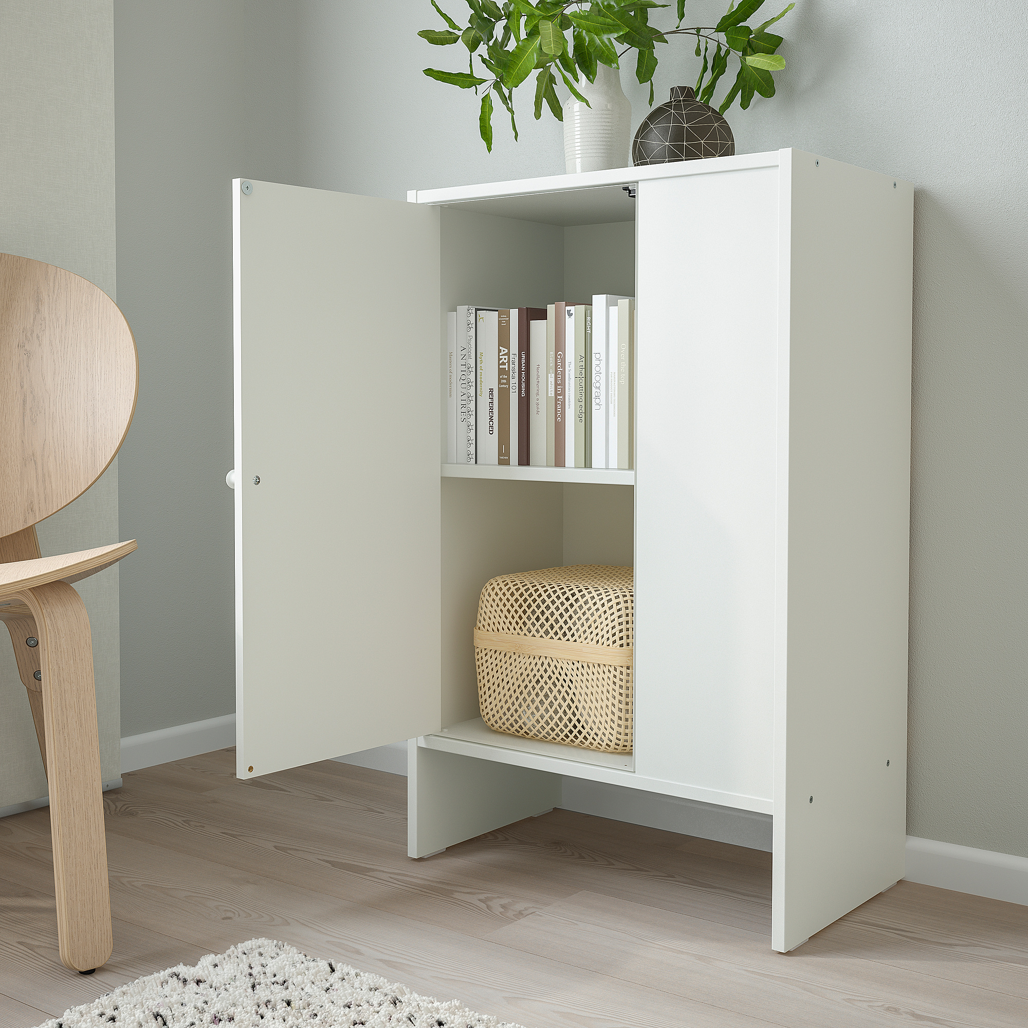 BAGGEBO cabinet with door