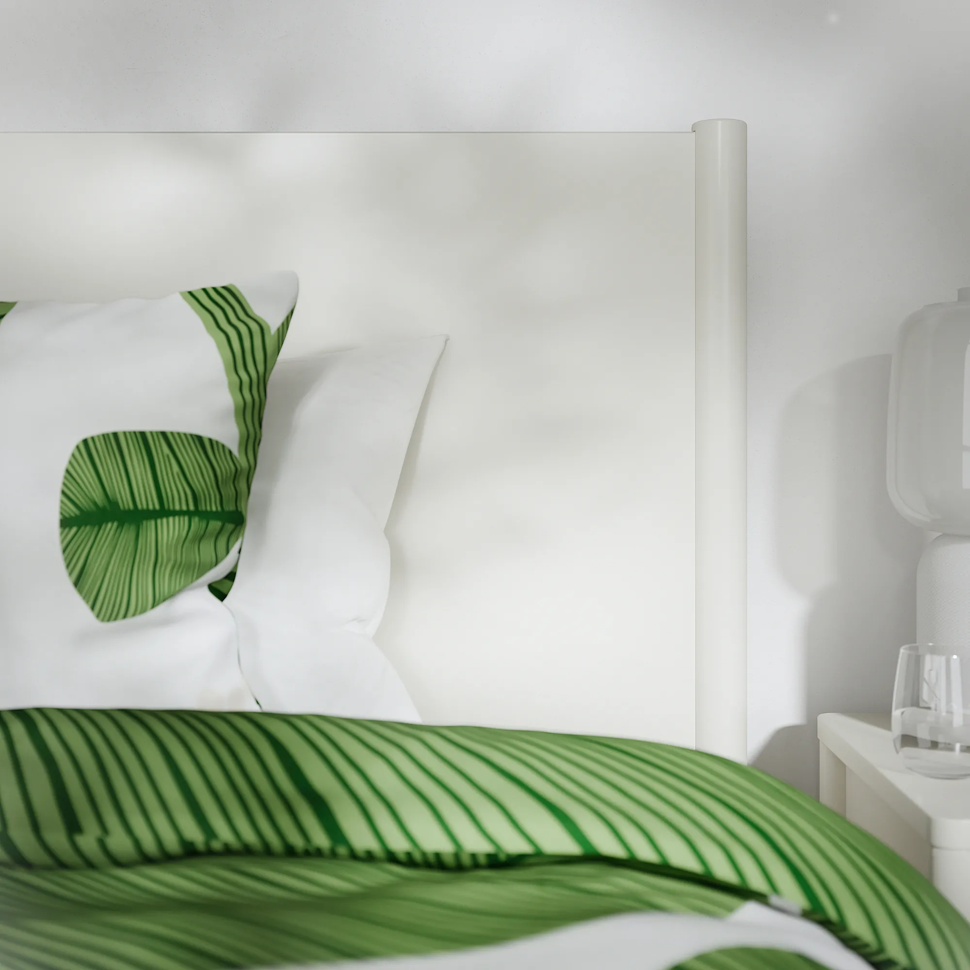 TONSTAD bed frame with storage